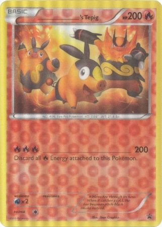 _____'s Tepig (Jumbo Card) [Miscellaneous Cards] | Cracking-Singles