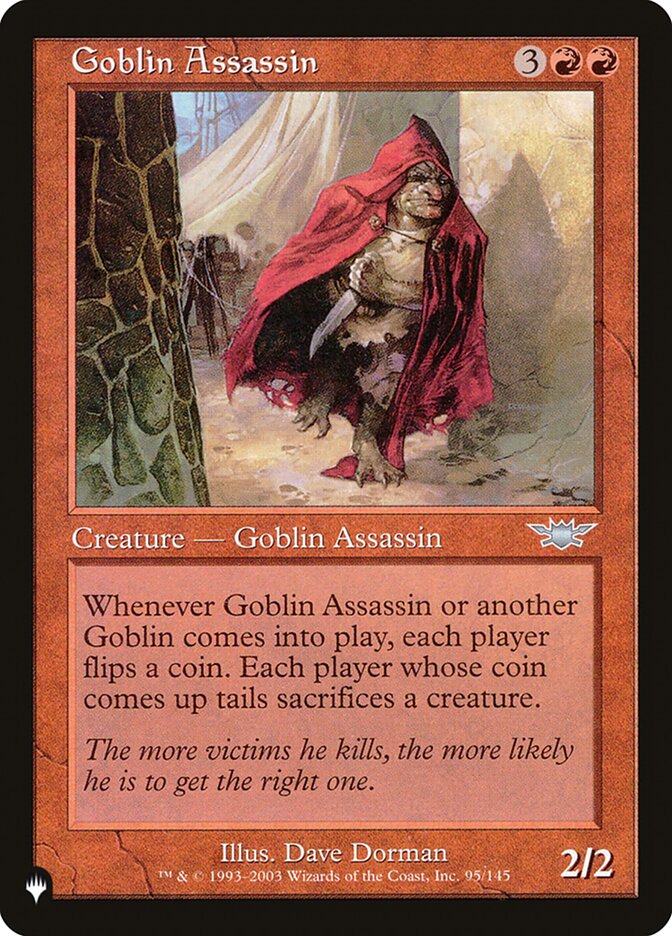 Goblin Assassin [The List] | Cracking-Singles