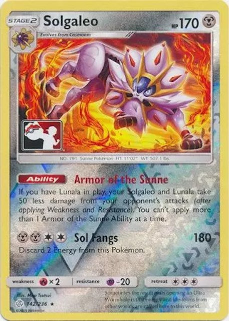 Solgaleo (142/236) [League & Championship Cards] | Cracking-Singles