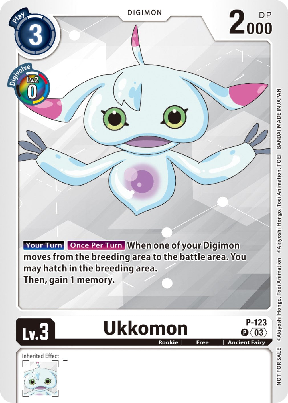 Ukkomon [P-123] (NYCC 2023 Demo Deck) [Promotional Cards] | Cracking-Singles