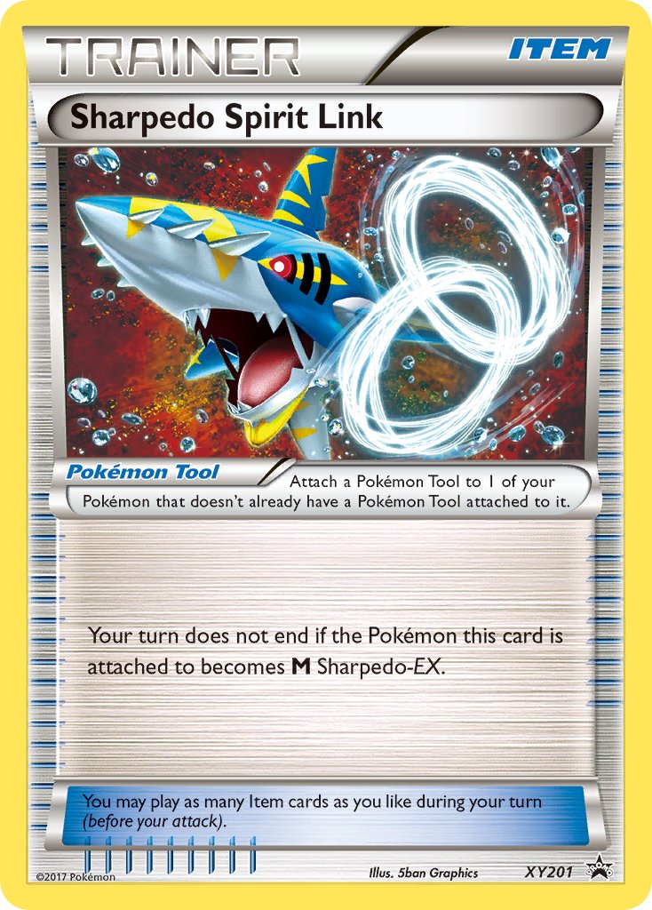 Sharpedo Spirit Link (XY201) [XY: Black Star Promos] | Cracking-Singles