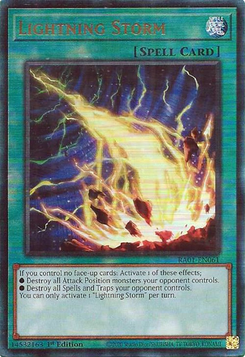 Lightning Storm [RA01-EN061] Prismatic Ultimate Rare | Cracking-Singles