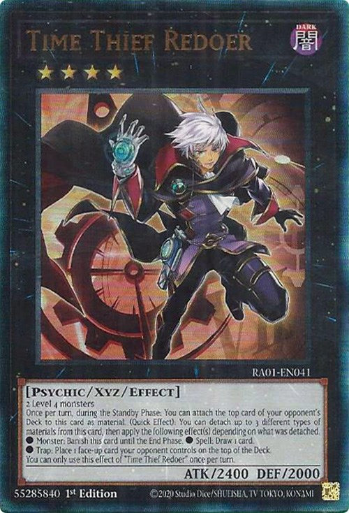 Time Thief Redoer [RA01-EN041] Prismatic Ultimate Rare | Cracking-Singles