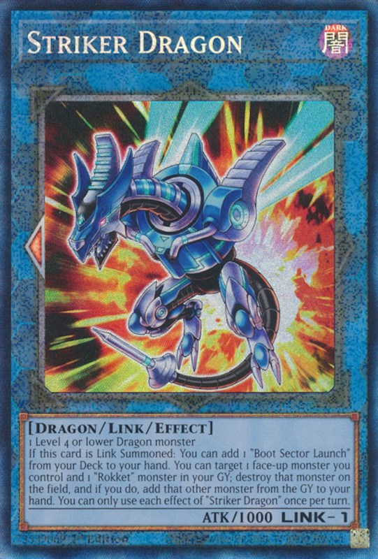 Striker Dragon [RA01-EN046] Prismatic Collector's Rare | Cracking-Singles