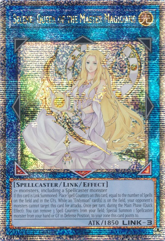 Selene, Queen of the Master Magicians [RA01-EN047] Quarter Century Secret Rare | Cracking-Singles