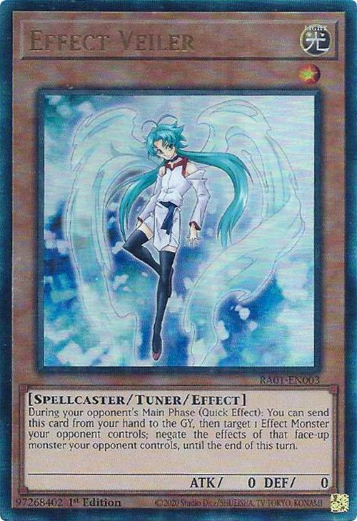 Effect Veiler [RA01-EN003] Prismatic Ultimate Rare | Cracking-Singles