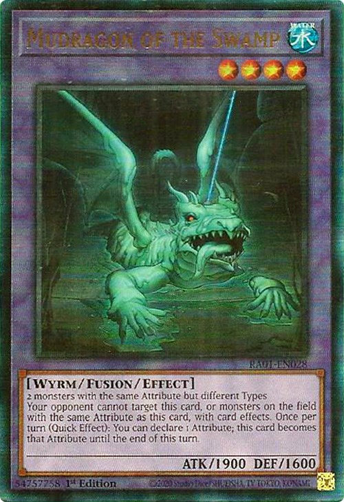 Mudragon of the Swamp [RA01-EN028] Prismatic Ultimate Rare | Cracking-Singles