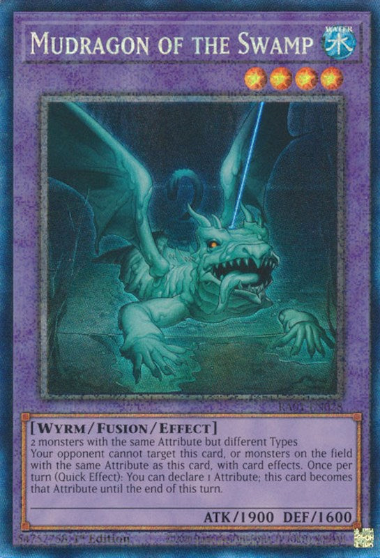 Mudragon of the Swamp [RA01-EN028] Prismatic Collector's Rare | Cracking-Singles