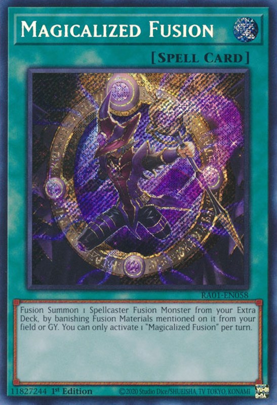 Magicalized Fusion [RA01-EN058] Secret Rare | Cracking-Singles