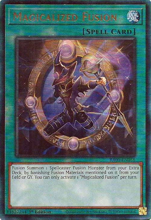 Magicalized Fusion [RA01-EN058] Prismatic Ultimate Rare | Cracking-Singles