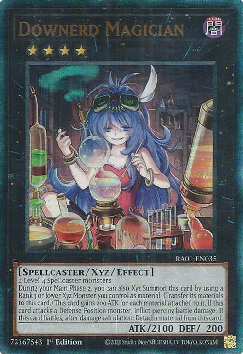 Downerd Magician [RA01-EN035] Prismatic Ultimate Rare | Cracking-Singles