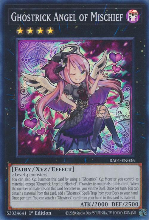 Ghostrick Angel of Mischief [RA01-EN036] Super Rare | Cracking-Singles