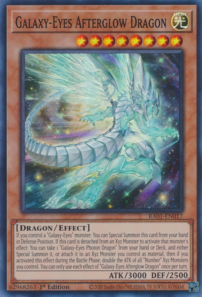 Galaxy-Eyes Afterglow Dragon [RA01-EN017] Super Rare | Cracking-Singles