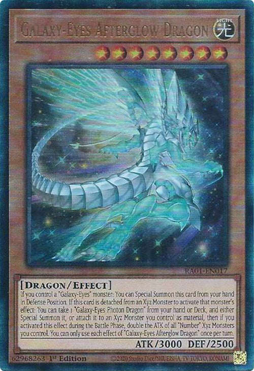 Galaxy-Eyes Afterglow Dragon [RA01-EN017] Prismatic Ultimate Rare | Cracking-Singles