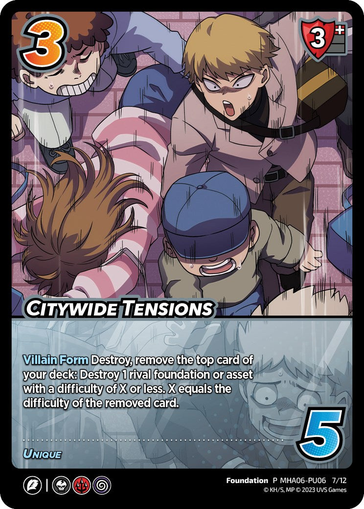 Citywide Tensions (Plus Ultra Pack 6) [Miscellaneous Promos] | Cracking-Singles