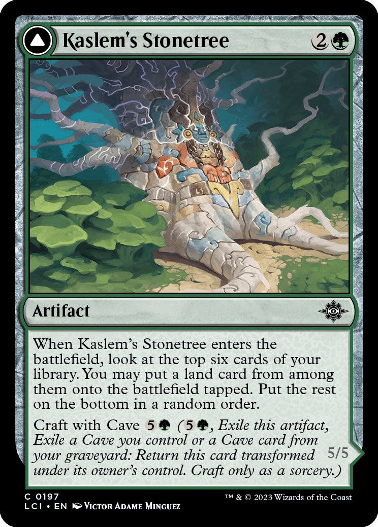 Kaslem's Stonetree [The Lost Caverns of Ixalan] | Cracking-Singles