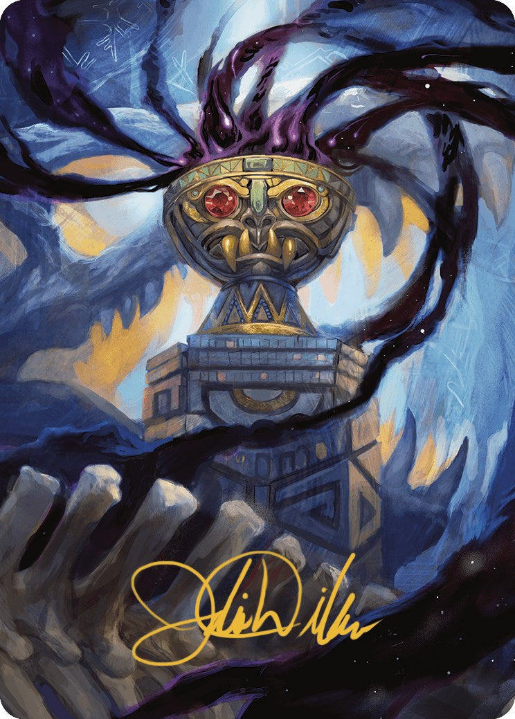 Chalice of the Void Art Card (Gold-Stamped Signature) [The Lost Caverns of Ixalan Art Series] | Cracking-Singles