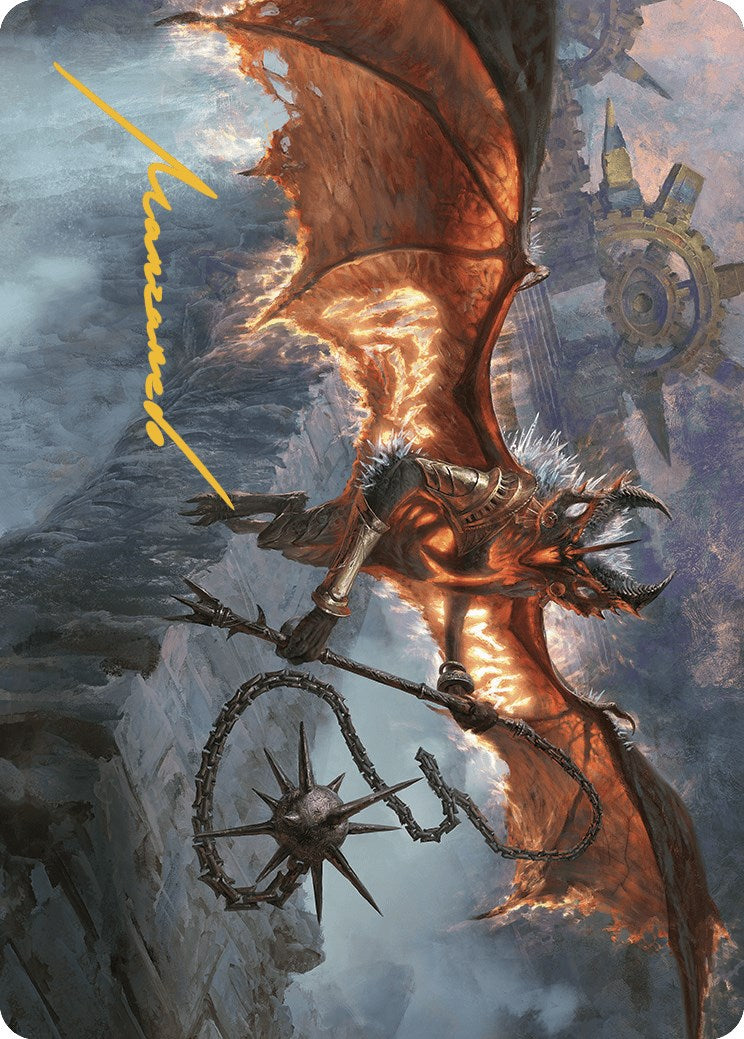 Bloodletter of Aclazotz Art Card (15/81) (Gold-Stamped Signature) [The Lost Caverns of Ixalan Art Series] | Cracking-Singles