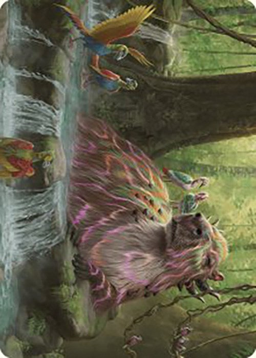 Basking Capybara Art Card [The Lost Caverns of Ixalan Art Series] | Cracking-Singles