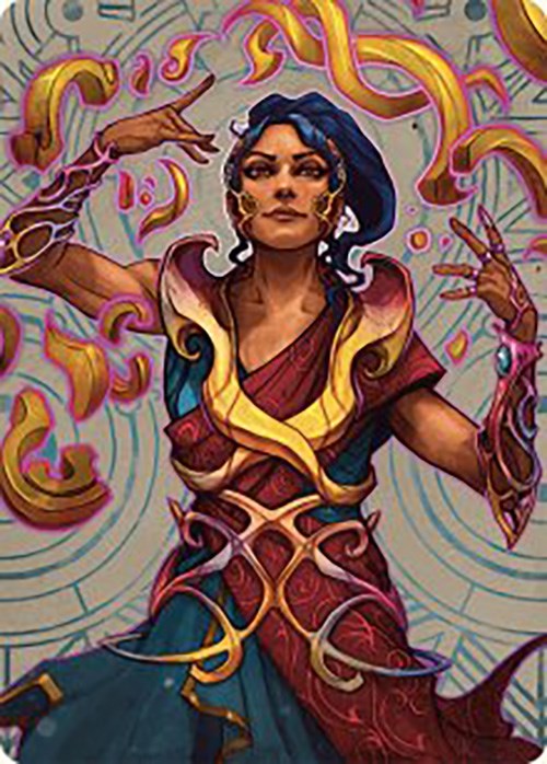 Saheeli, the Sun's Brilliance Art Card [The Lost Caverns of Ixalan Art Series] | Cracking-Singles