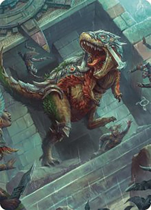 Carnage Tyrant Art Card [The Lost Caverns of Ixalan Art Series] | Cracking-Singles