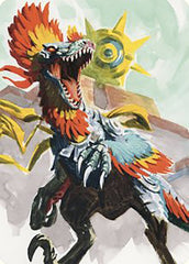 Pantlaza, Sun-Favored Art Card [The Lost Caverns of Ixalan Art Series] | Cracking-Singles