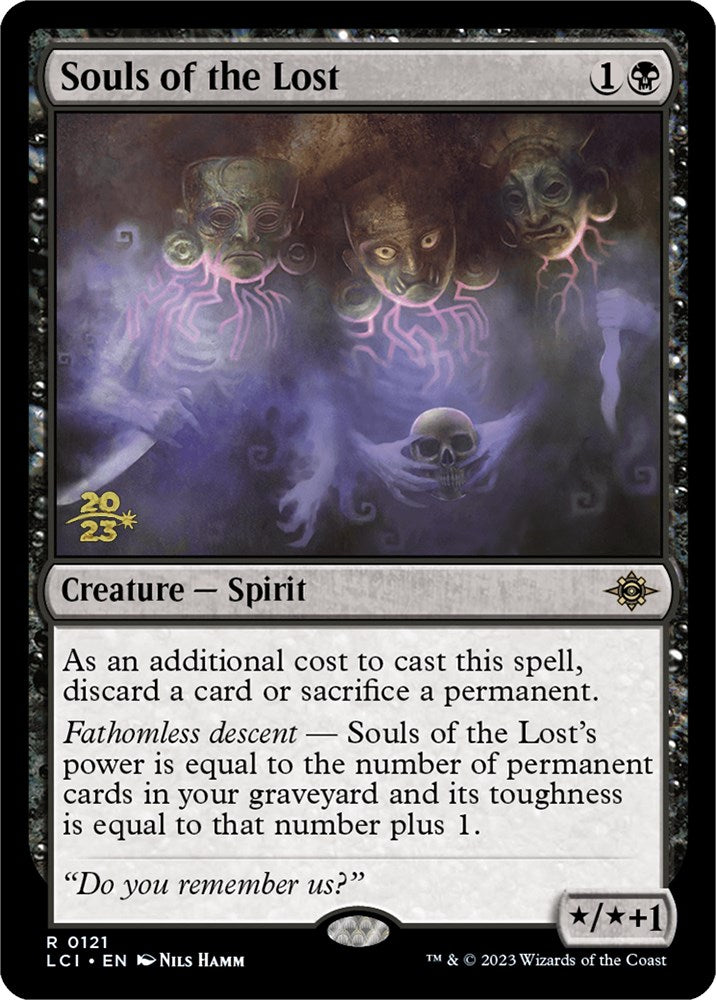 Souls of the Lost [The Lost Caverns of Ixalan Prerelease Cards] | Cracking-Singles