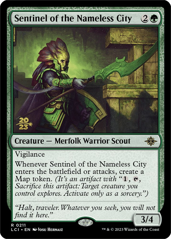 Sentinel of the Nameless City [The Lost Caverns of Ixalan Prerelease Cards] | Cracking-Singles