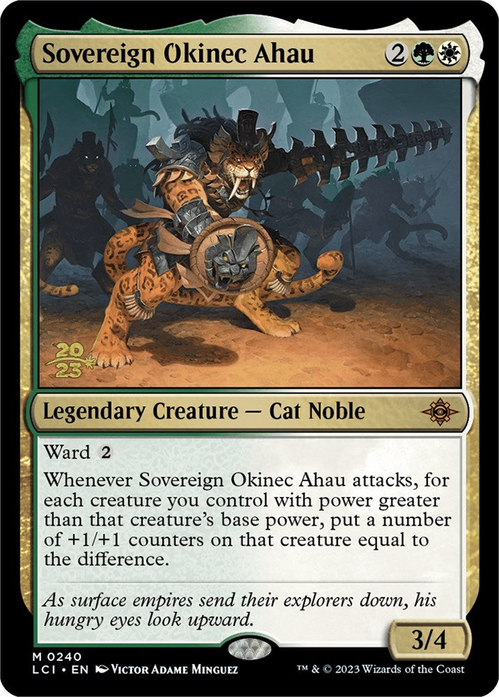 Sovereign Okinec Ahau [The Lost Caverns of Ixalan Prerelease Cards] | Cracking-Singles