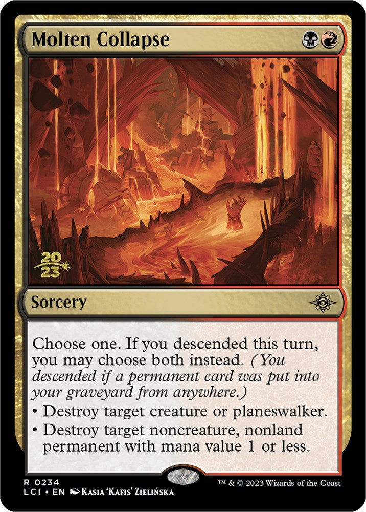 Molten Collapse [The Lost Caverns of Ixalan Prerelease Cards] | Cracking-Singles