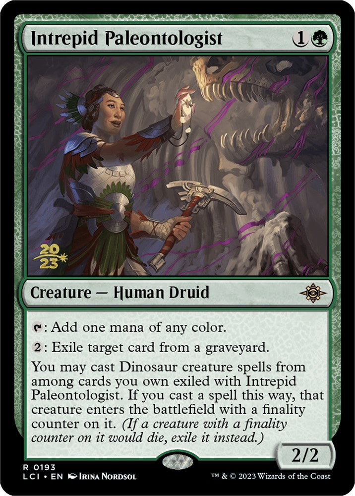 Intrepid Paleontologist [The Lost Caverns of Ixalan Prerelease Cards] | Cracking-Singles