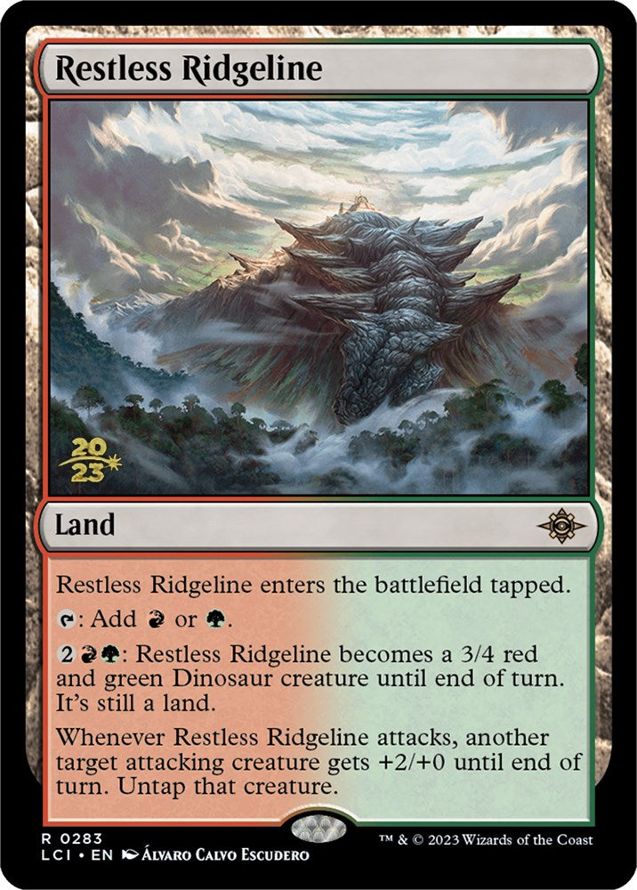 Restless Ridgeline [The Lost Caverns of Ixalan Prerelease Cards] | Cracking-Singles