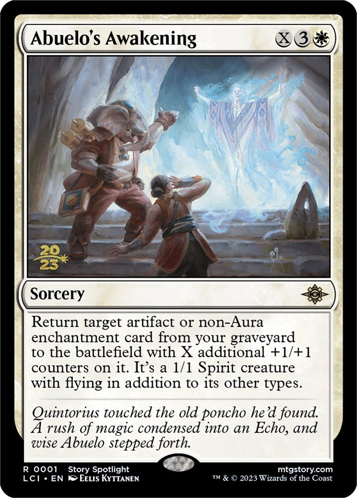 Abuelo's Awakening [The Lost Caverns of Ixalan Prerelease Cards] | Cracking-Singles