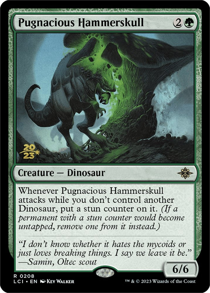 Pugnacious Hammerskull [The Lost Caverns of Ixalan Prerelease Cards] | Cracking-Singles