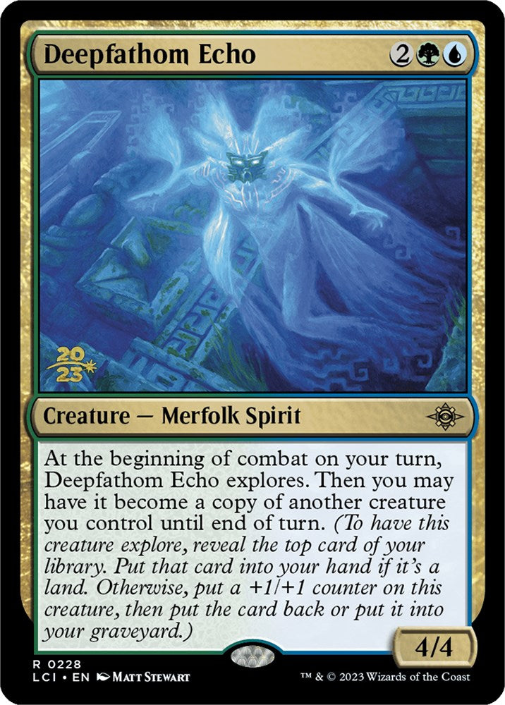 Deepfathom Echo [The Lost Caverns of Ixalan Prerelease Cards] | Cracking-Singles