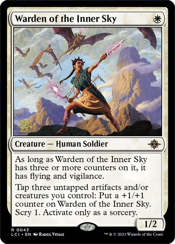 Warden of the Inner Sky [The Lost Caverns of Ixalan Prerelease Cards] | Cracking-Singles