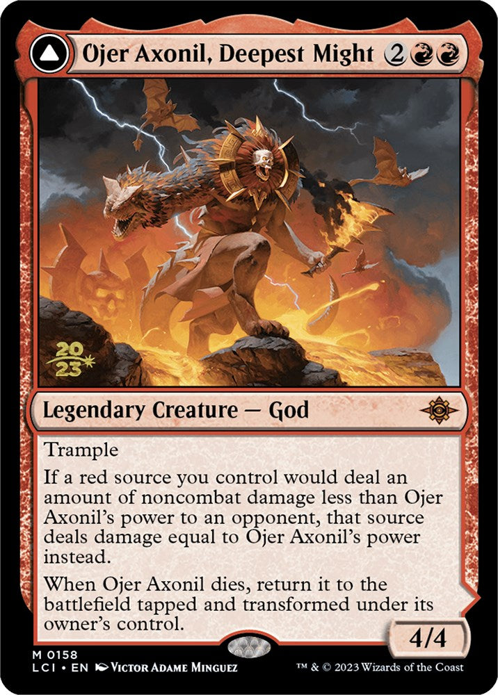 Ojer Axonil, Deepest Might [The Lost Caverns of Ixalan Prerelease Cards] | Cracking-Singles