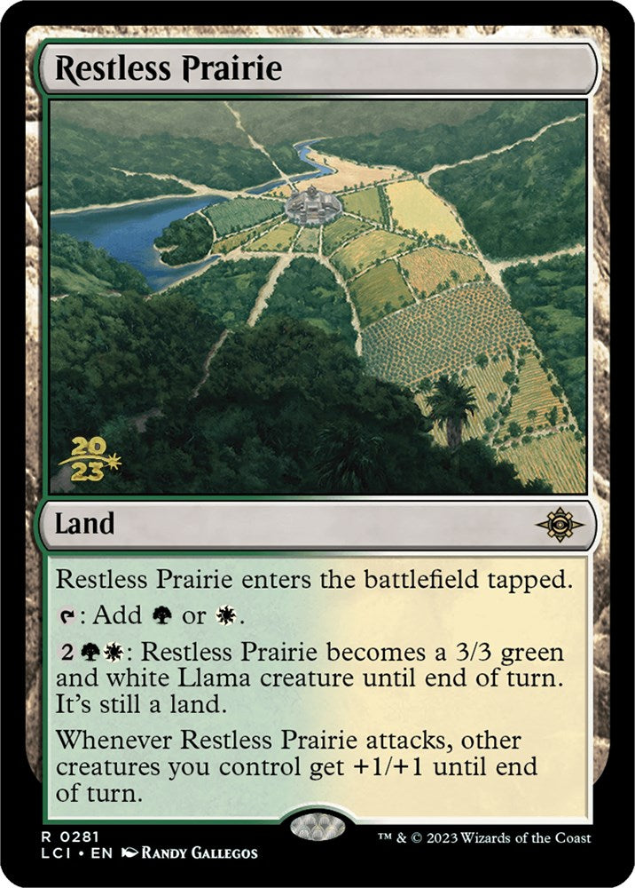 Restless Prairie [The Lost Caverns of Ixalan Prerelease Cards] | Cracking-Singles