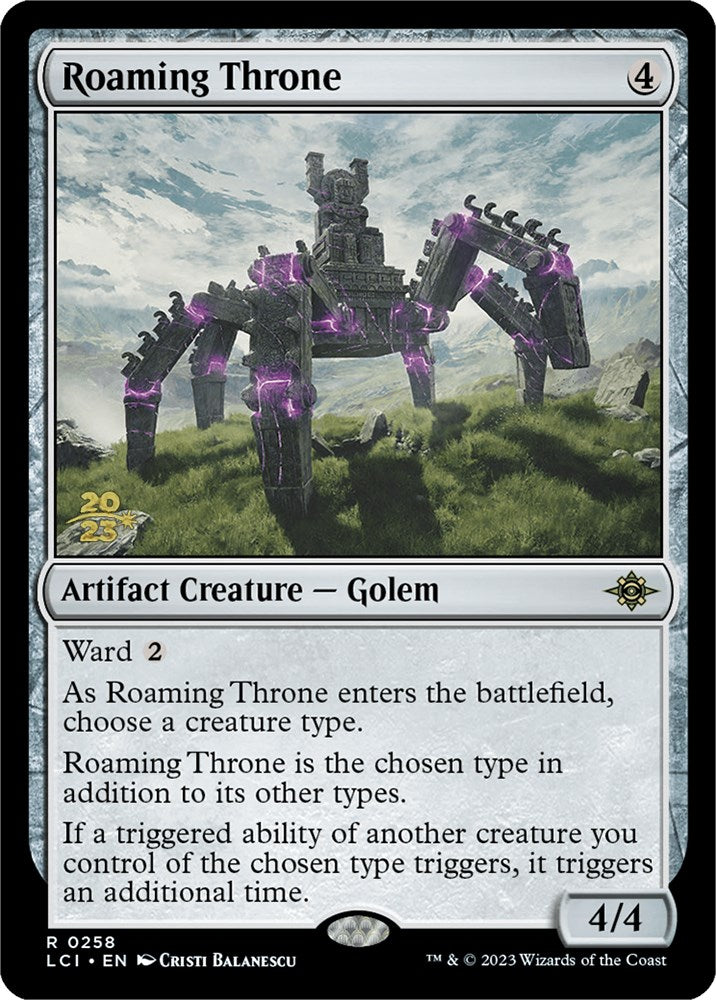 Roaming Throne [The Lost Caverns of Ixalan Prerelease Cards] | Cracking-Singles