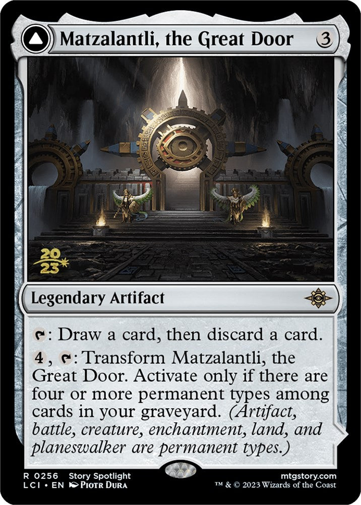 Matzalantli, the Great Door // The Core [The Lost Caverns of Ixalan Prerelease Cards] | Cracking-Singles