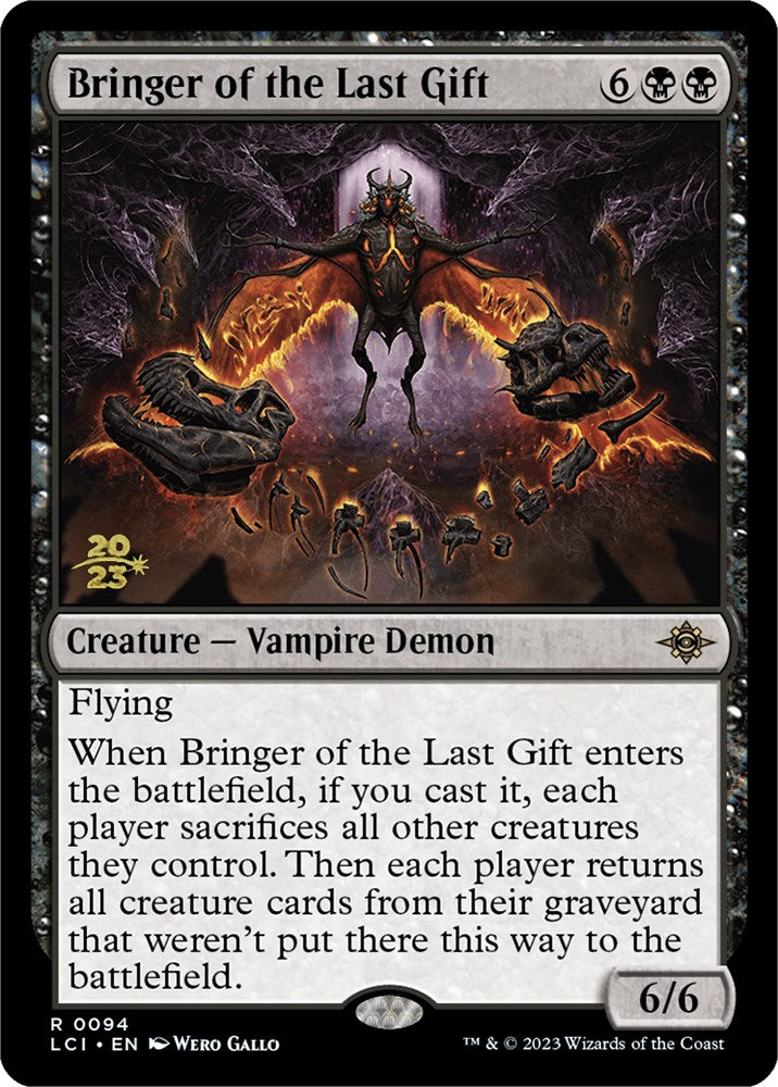 Bringer of the Last Gift [The Lost Caverns of Ixalan Prerelease Cards] | Cracking-Singles