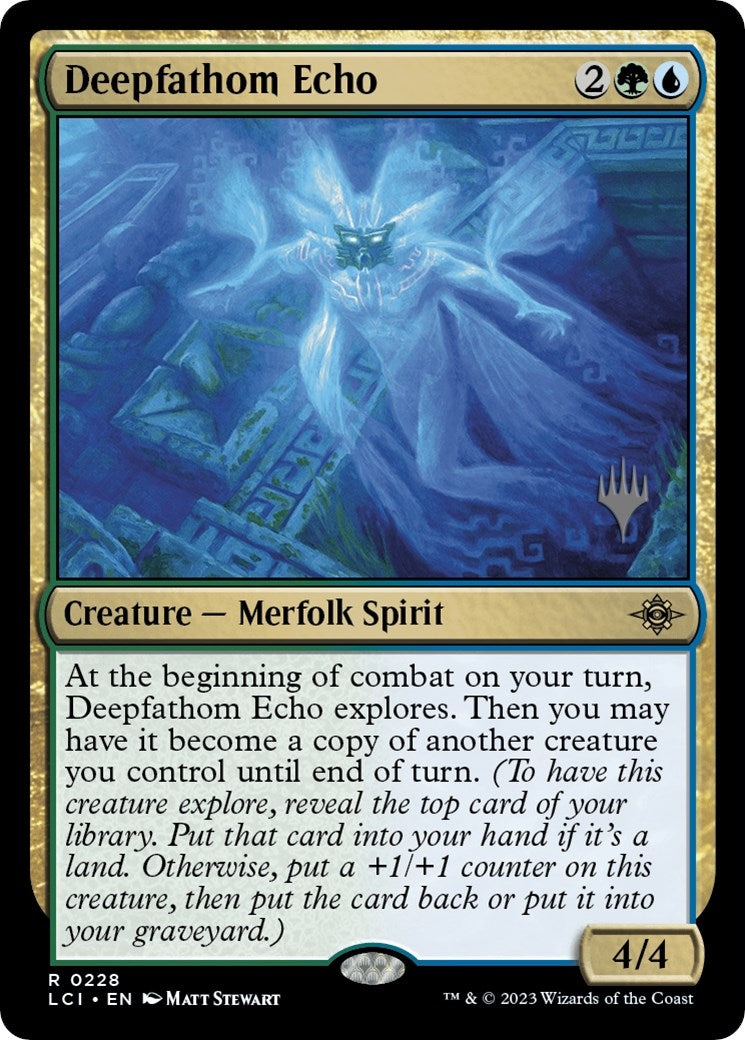 Deepfathom Echo (Promo Pack) [The Lost Caverns of Ixalan Promos] | Cracking-Singles