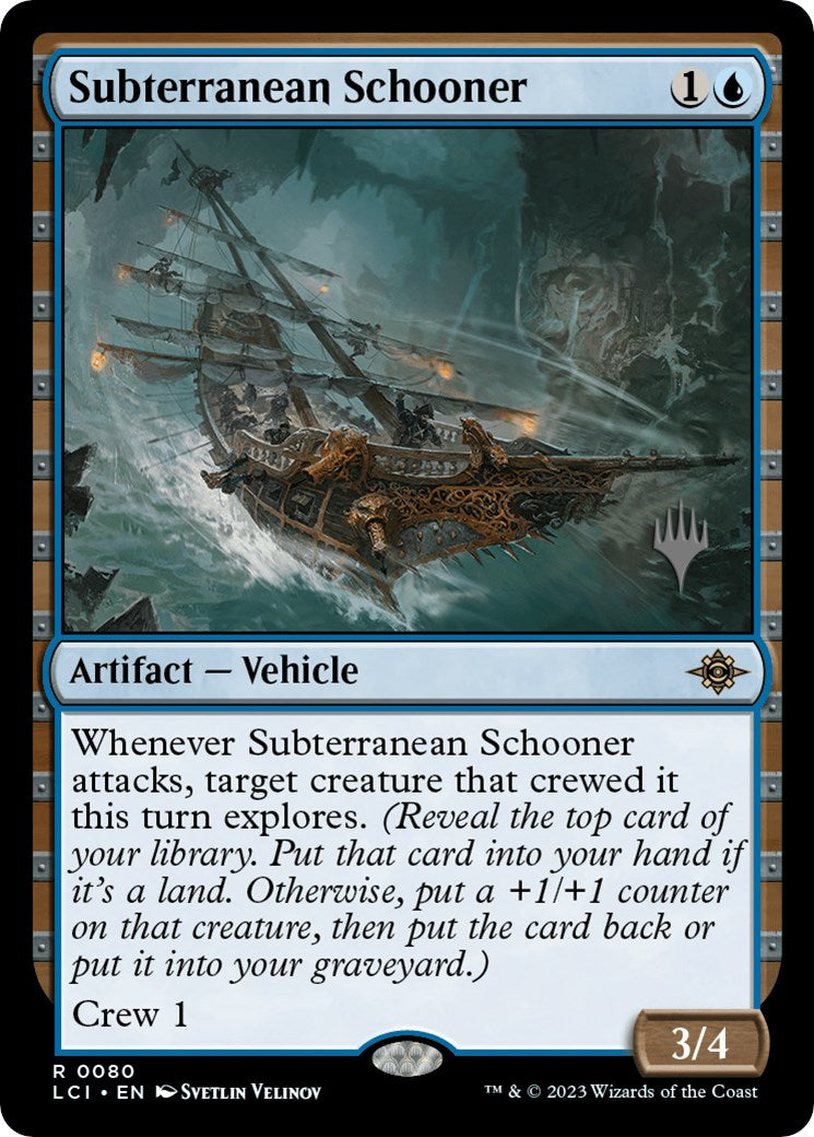 Subterranean Schooner (Promo Pack) [The Lost Caverns of Ixalan Promos] | Cracking-Singles