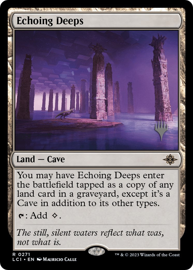 Echoing Deeps (Promo Pack) [The Lost Caverns of Ixalan Promos] | Cracking-Singles