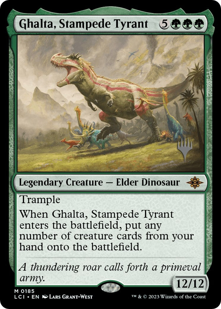 Ghalta, Stampede Tyrant (Promo Pack) [The Lost Caverns of Ixalan Promos] | Cracking-Singles