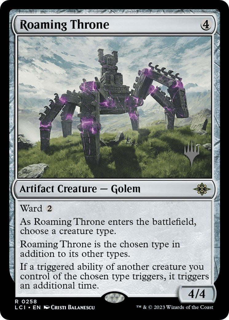 Roaming Throne (Promo Pack) [The Lost Caverns of Ixalan Promos] | Cracking-Singles