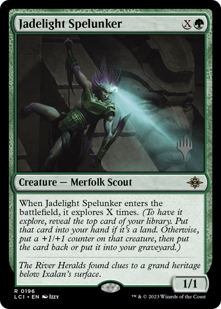 Jadelight Spelunker (Promo Pack) [The Lost Caverns of Ixalan Promos] | Cracking-Singles