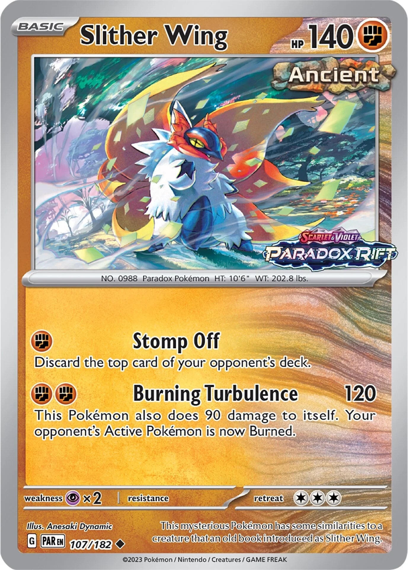 Slither Wing (107/182) (Store Exclusive Promo) [Miscellaneous Cards] | Cracking-Singles