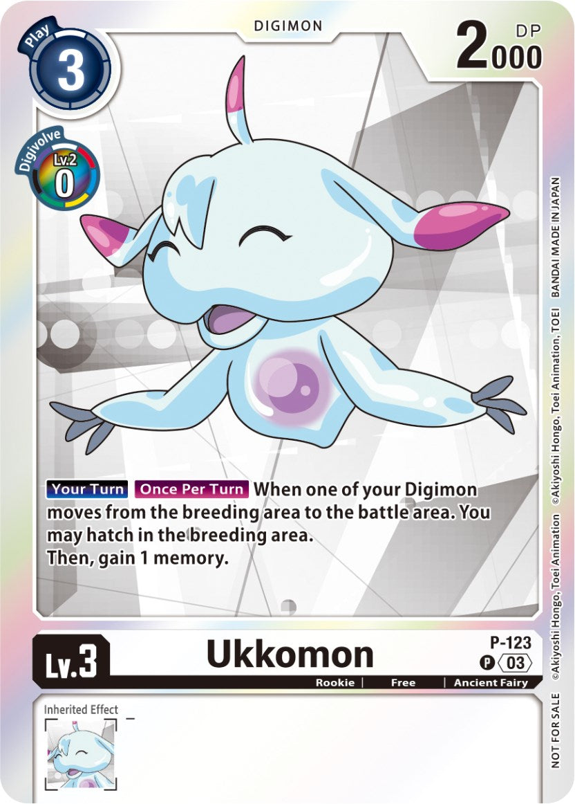 Ukkomon [P-123] (Tamer Party Pack -The Beginning- Ver. 2.0) [Promotional Cards] | Cracking-Singles