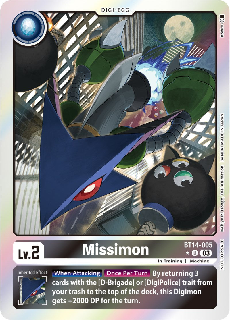 Missimon [BT14-005] (Blast Ace Box Promotion Pack) [Blast Ace] | Cracking-Singles